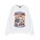 felpa girocollo uomo 10th years anniversary league crewneck WHITE