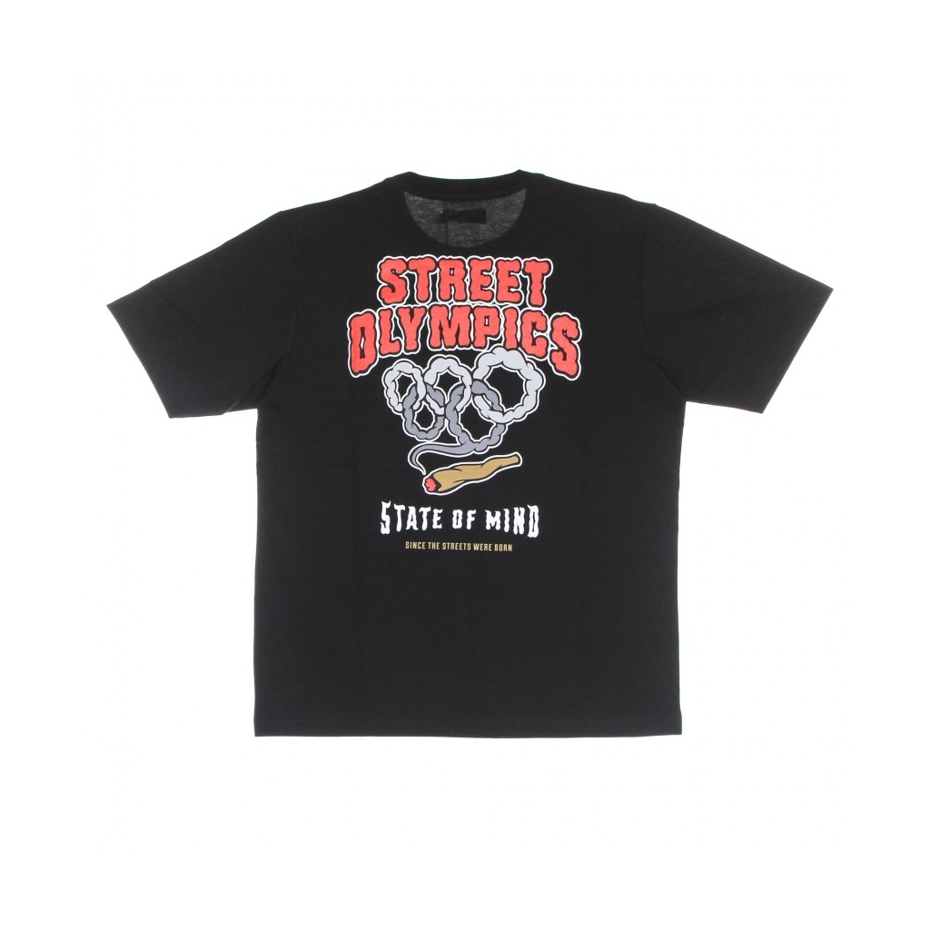 maglietta uomo street olympics tee BLACK