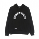 felpa cappuccio uomo conspiracy hoodie BLACK