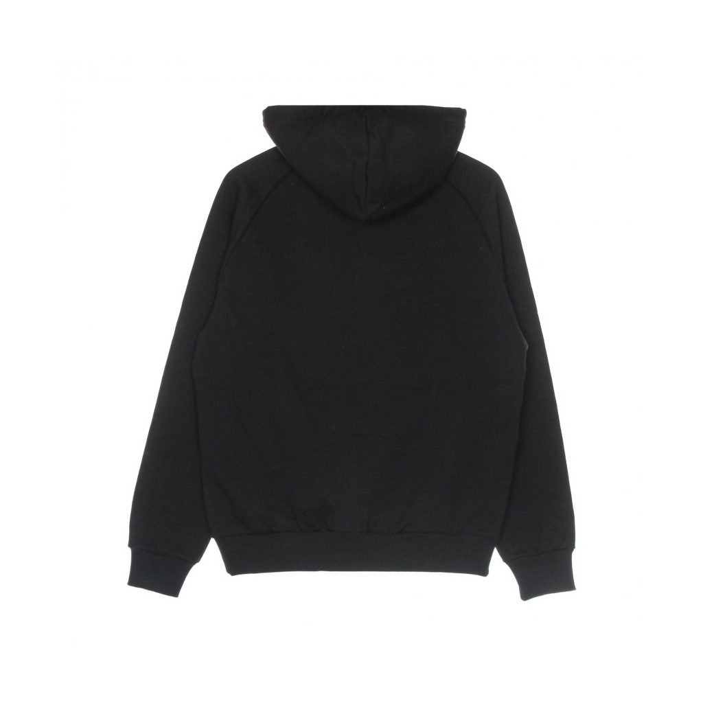 felpa cappuccio uomo conspiracy hoodie BLACK