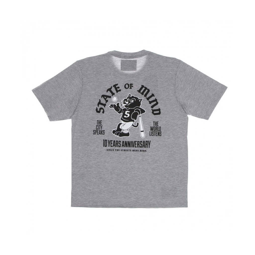 maglietta uomo ten years tee GREY MELANGE