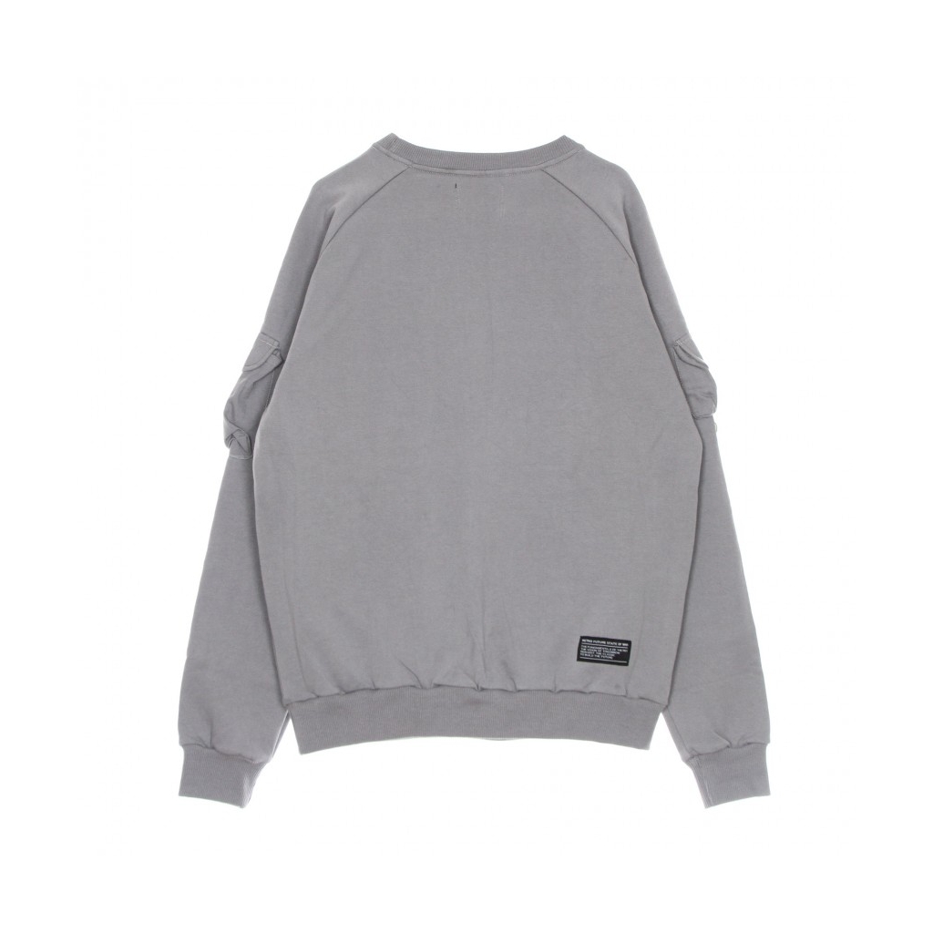 felpa girocollo uomo retrofuture sweatshirt GREY