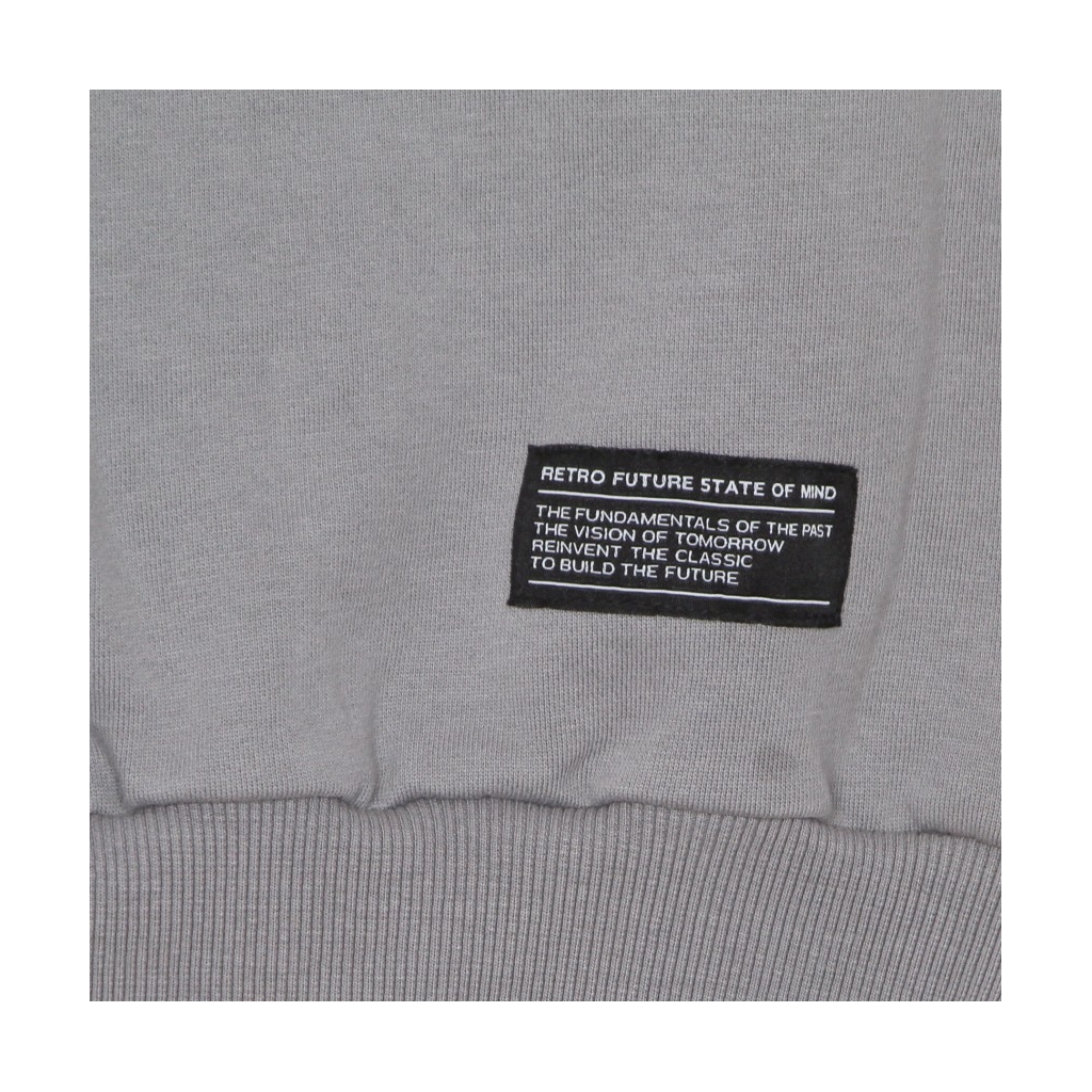 felpa girocollo uomo retrofuture sweatshirt GREY