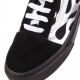 scarpa bassa bambino old skool metallic flame BLACK/SILVER