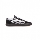 scarpa bassa bambino old skool metallic flame BLACK/SILVER