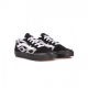 scarpa bassa bambino old skool metallic flame BLACK/SILVER