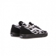 scarpa bassa bambino old skool metallic flame BLACK/SILVER