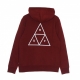 felpa cappuccio uomo essentials tt po hoodie BLOODSTONE