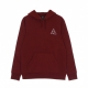 felpa cappuccio uomo essentials tt po hoodie BLOODSTONE