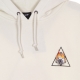 felpa cappuccio uomo hot dice triple triangle po hoodie NATURAL