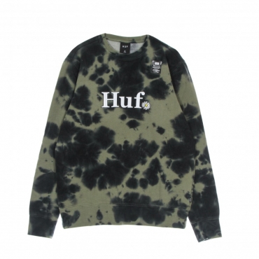 felpa girocollo uomo in bloom crew OLIVE