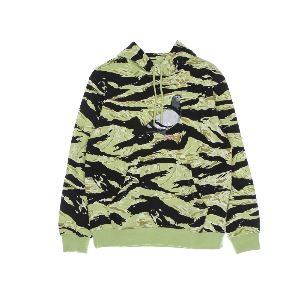 felpa cappuccio uomo pigeon logo hoodie CAMO