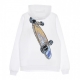 felpa cappuccio uomo betulla cruiser hoodie WHITE