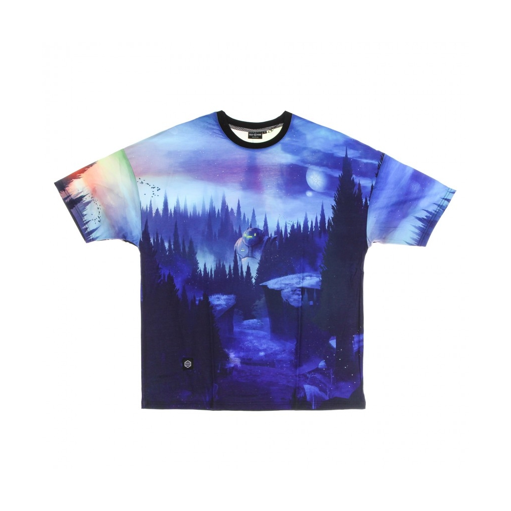 maglietta uomo notte nel bosco oversize tee MULTI