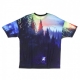 maglietta uomo notte nel bosco oversize tee MULTI