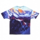 maglietta uomo montagne oversize tee MULTI