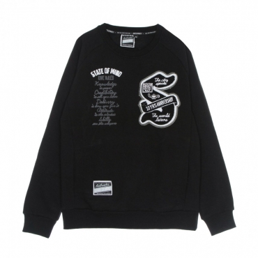 felpa girocollo uomo ten years anniversary crewneck BLACK