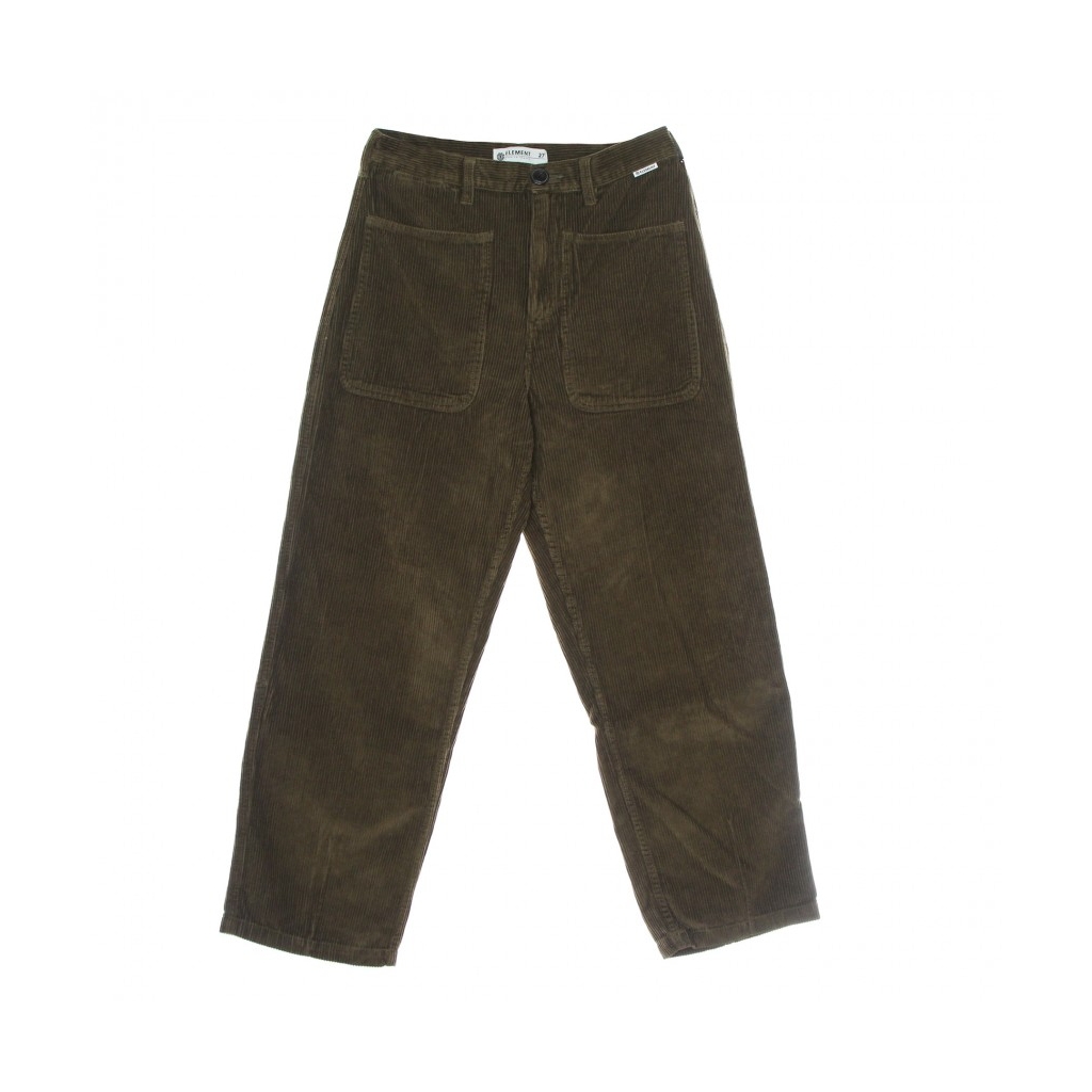 pantalone lungo donna kiruna cord pant TEAK