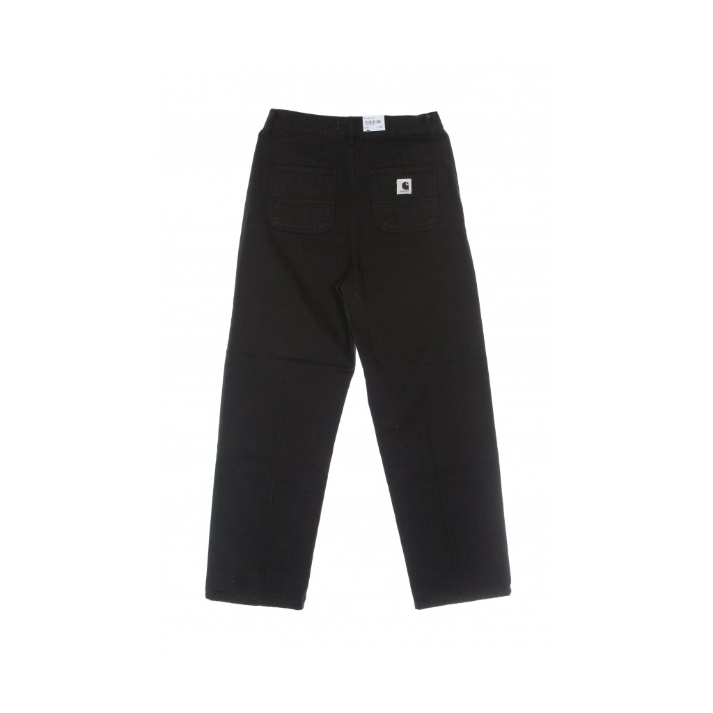 pantalone lungo uomo menson pant BLACK RINSED