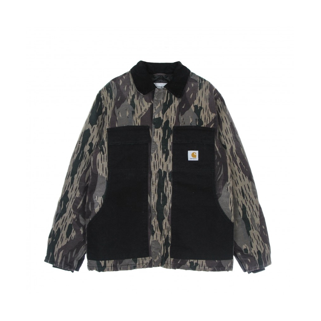 giacca workwear uomo og arctic coat CAMO UNITE/BLACK