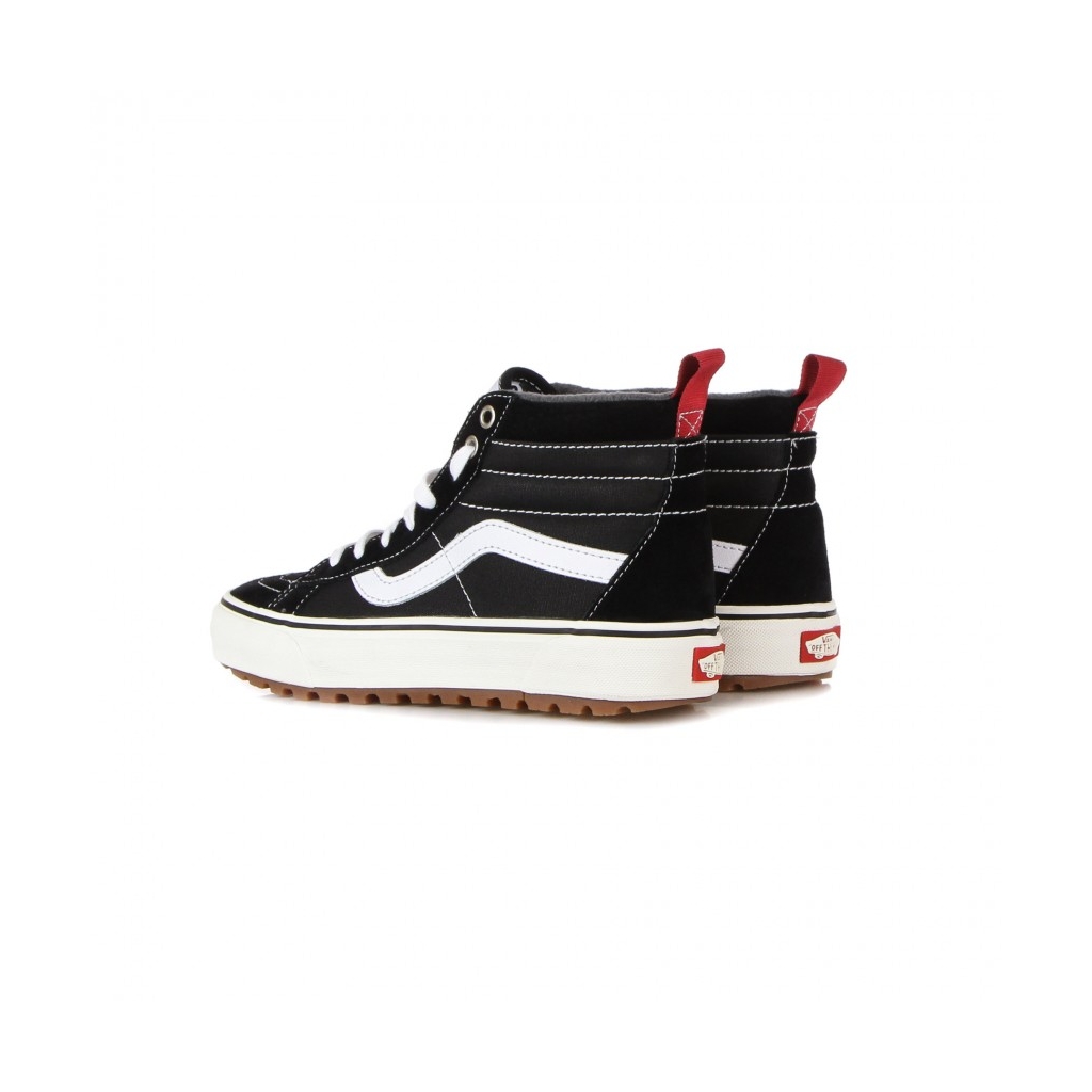 scarpa alta uomo sk8-hi mte-1 BLACK/TRUE WHITE