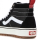 scarpa alta uomo sk8-hi mte-1 BLACK/TRUE WHITE