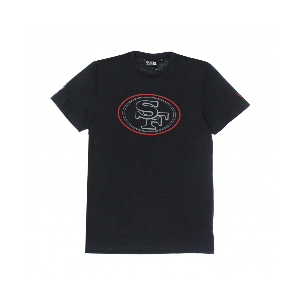 maglietta uomo nfl outline logo tee saf49e BLACK/ORIGINAL TEAM COLORS