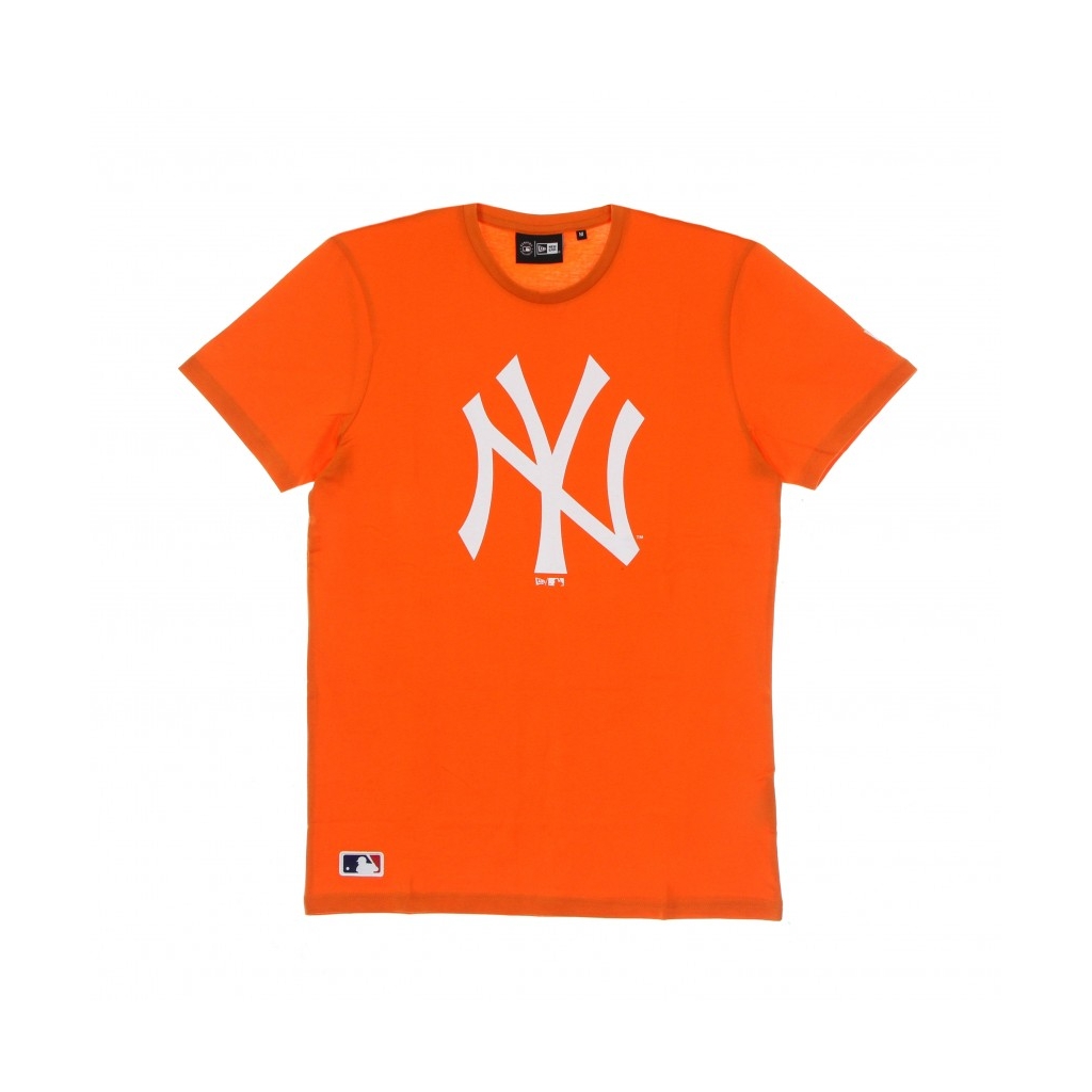 maglietta uomo mlb seasonal team logo tee neyyan SAFETY ORANGE/WHITE