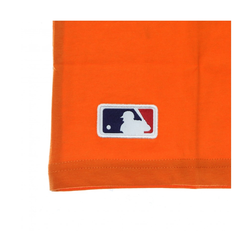 maglietta uomo mlb seasonal team logo tee neyyan SAFETY ORANGE/WHITE