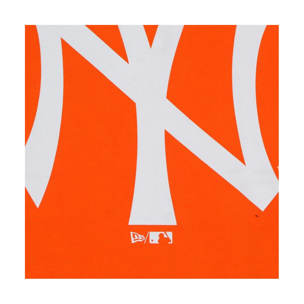 maglietta uomo mlb seasonal team logo tee neyyan SAFETY ORANGE/WHITE