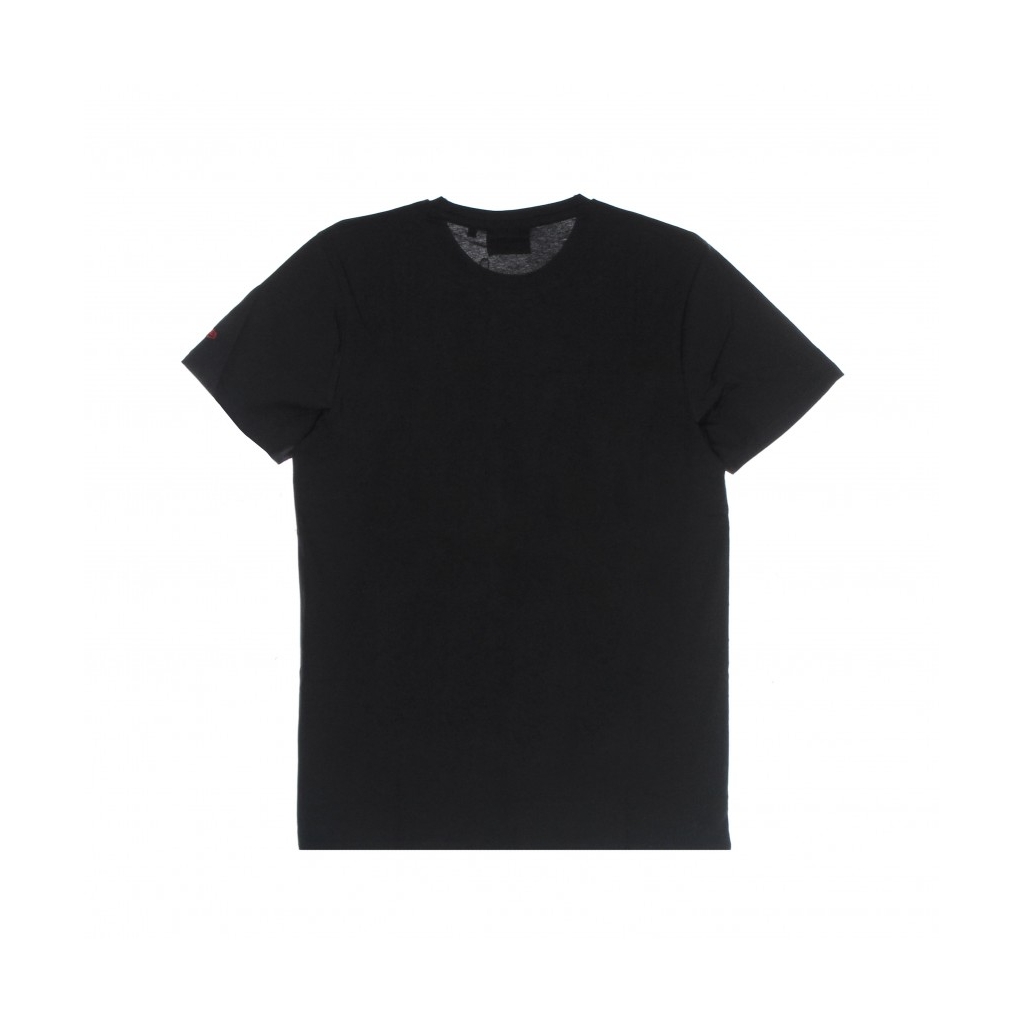 maglietta uomo mlb seasonal team logo tee neyyan BLACK/HOT RED