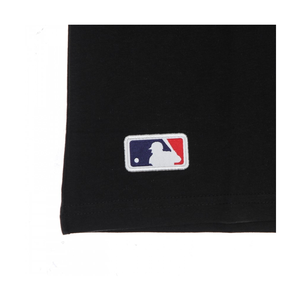 maglietta uomo mlb seasonal team logo tee neyyan BLACK/HOT RED