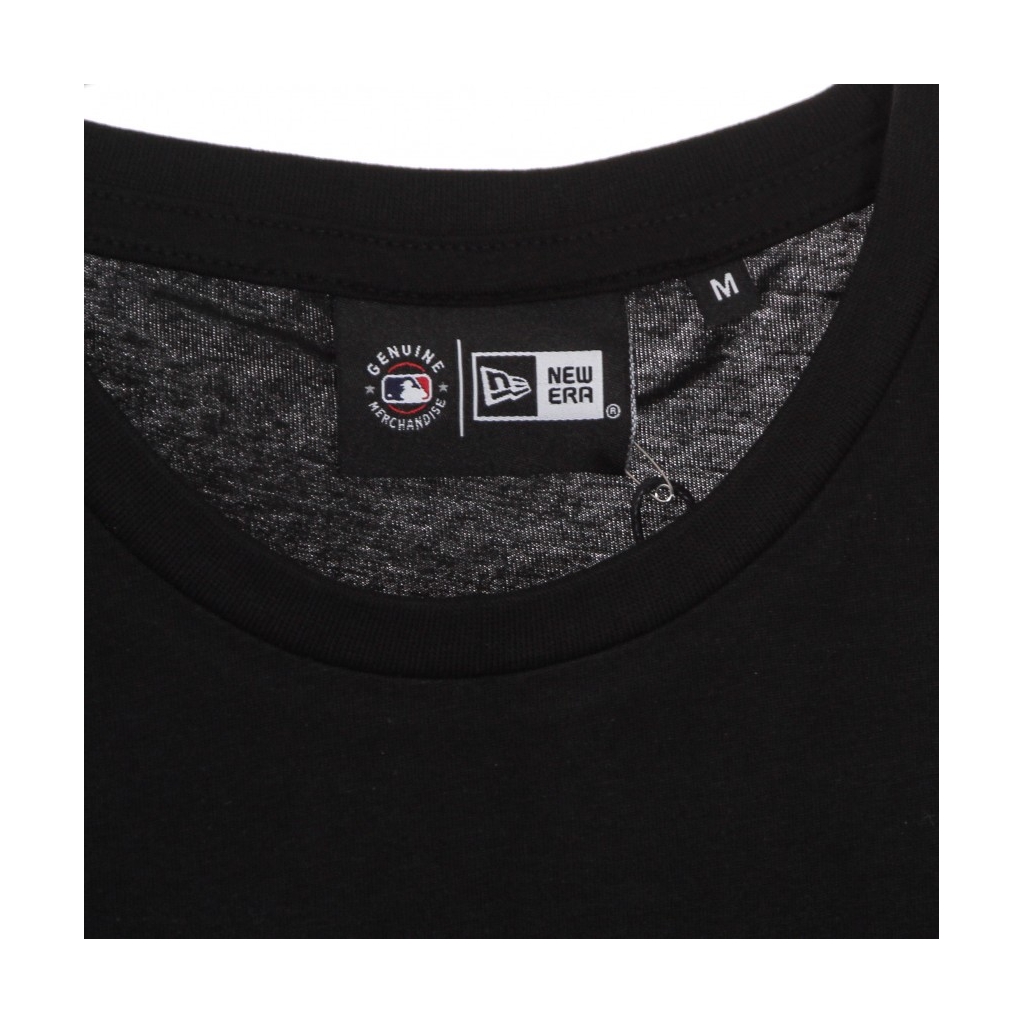 maglietta uomo mlb seasonal team logo tee neyyan BLACK/HOT RED