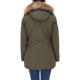 Giacca Canadian Classic Donna Capp Parka Pelliccia ARMY