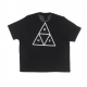 maglietta donna triple triangle relax tee BLACK