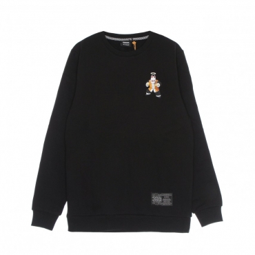 felpa girocollo uomo son gohan crewneck x dragon ball BLACK