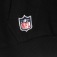 felpa cappuccio uomo nfl outline logo po hoodie neepat BLACK/ORIGINAL TEAM COLORS