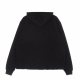 felpa cappuccio uomo signature quilted block hoodie BLACK