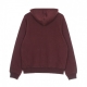 felpa cappuccio uomo mlb imprint burnside hood neyyan DARK MAROON