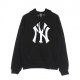 felpa cappuccio uomo mlb imprint burnside hood neyyan JET BLACK