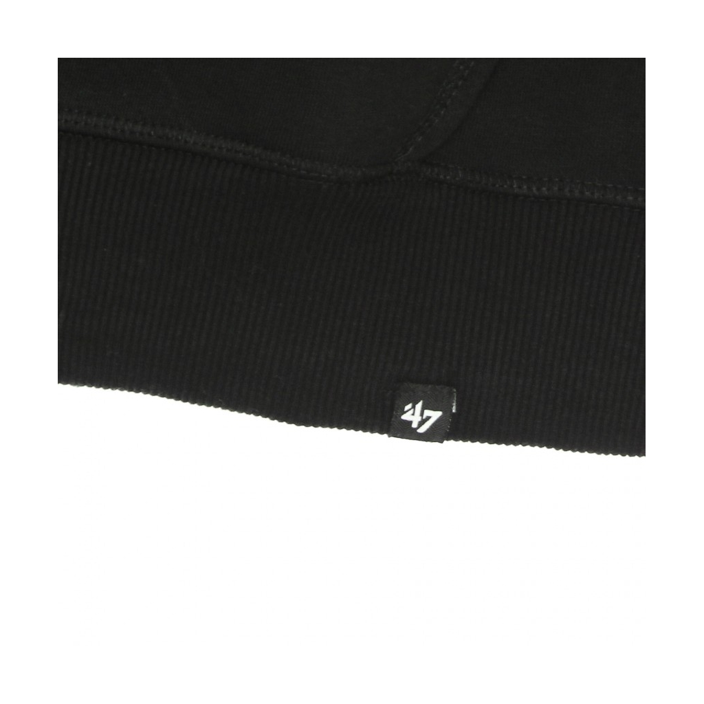 felpa cappuccio uomo nhl imprint burnside hood loskin JET BLACK