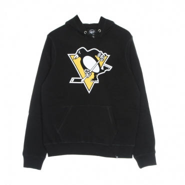 felpa cappuccio uomo nhl imprint burnside hood pitpen JET BLACK