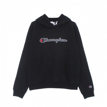 CHAMPION - felpa cappuccio donna hooded sweatshirt GREY MELANGE