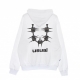 felpa cappuccio uomo og hoodie WHITE