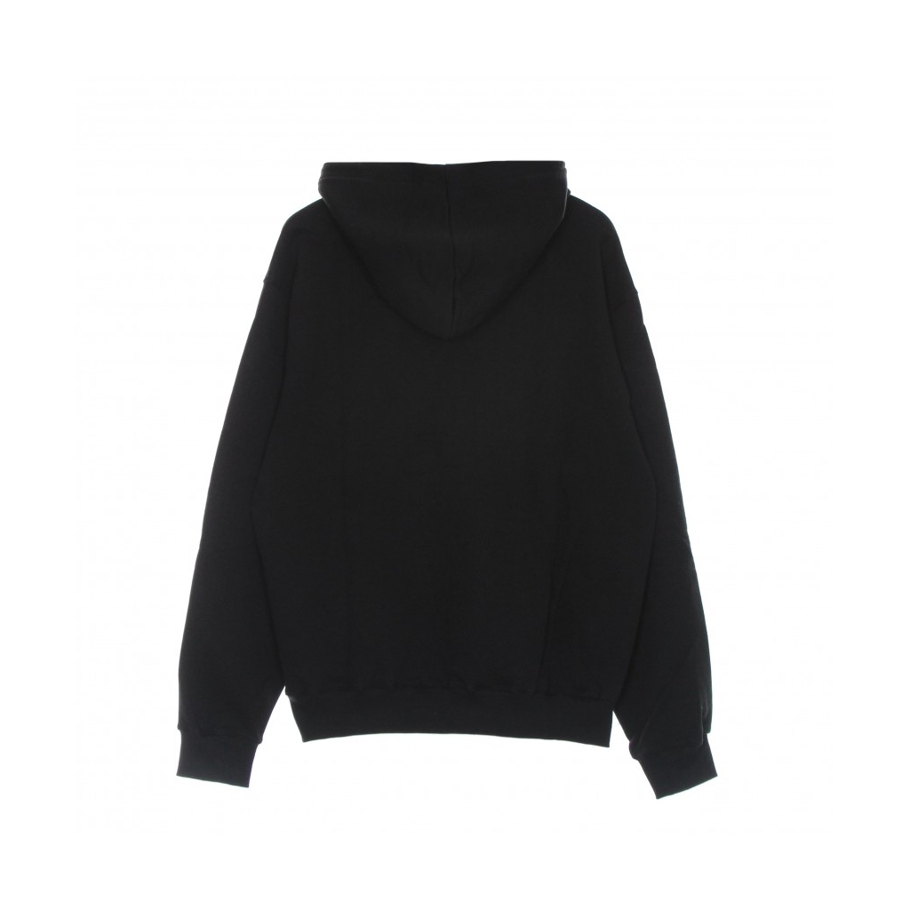 felpa cappuccio uomo playaz hoodie BLACK