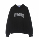 felpa cappuccio uomo usualism hoodie BLACK