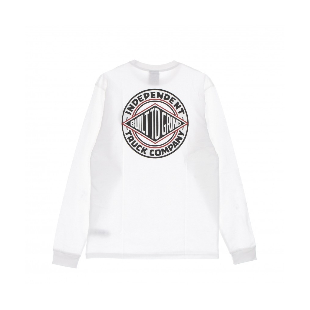 maglietta manica lunga uomo btg summit l/s tee WHITE