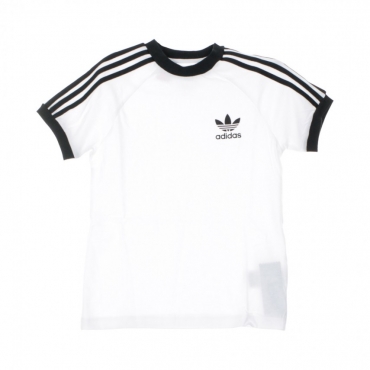 MAGLIETTA 3STRIPES TEE WHITE/BLACK