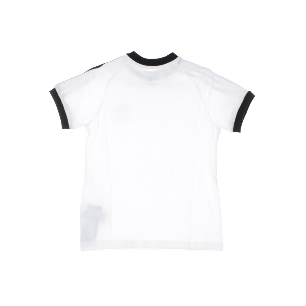 MAGLIETTA 3STRIPES TEE WHITE/BLACK