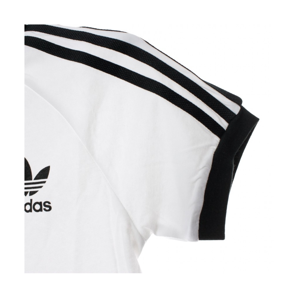 MAGLIETTA 3STRIPES TEE WHITE/BLACK